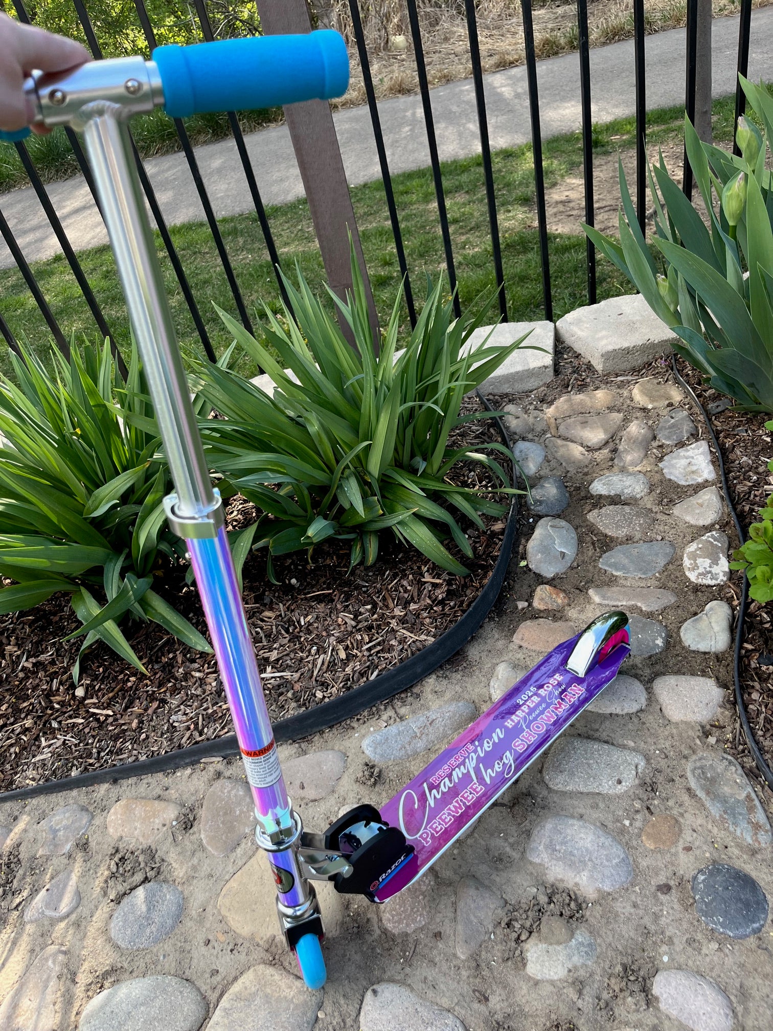 Small Wrapped Razor Scooter