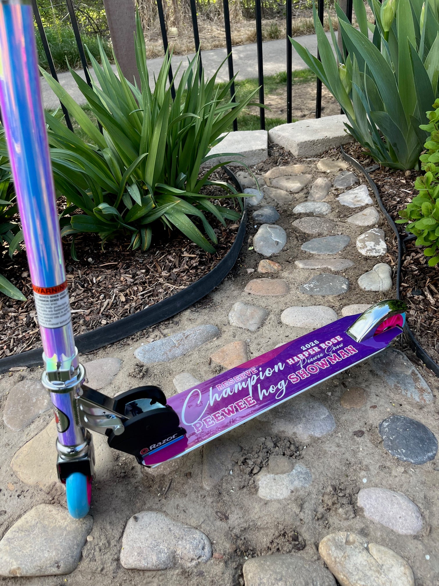 Small Wrapped Razor Scooter