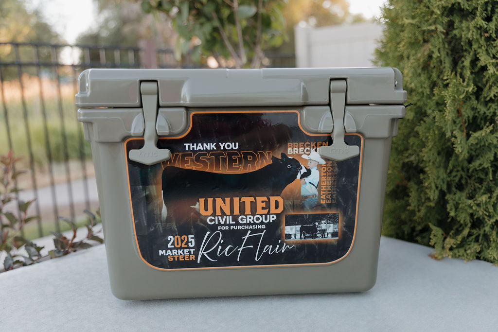 Wrapped RTIC Coolers