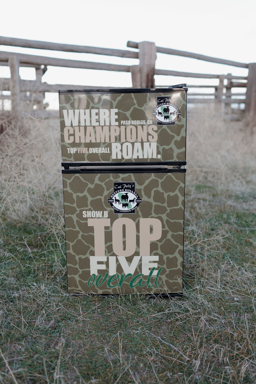 Wrapped 3.1 CU FT Mini Fridge