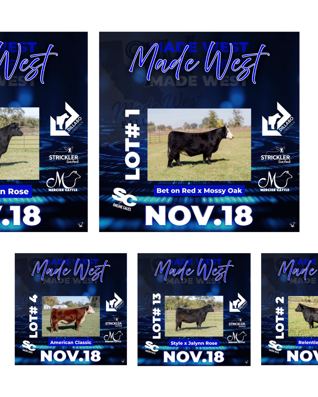 Sale & Show Templates