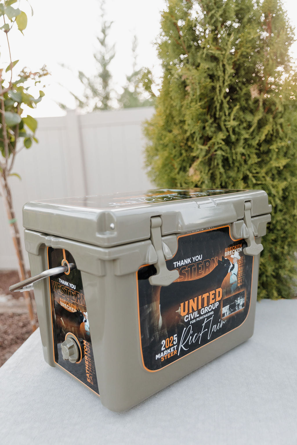 Wrapped RTIC Coolers